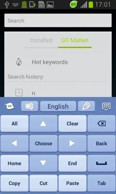 Keyboard for Galaxy Note 3 android App screenshot 1