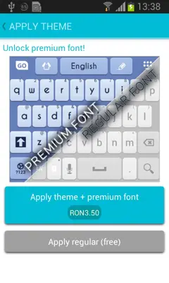 Keyboard for Galaxy Note 3 android App screenshot 4